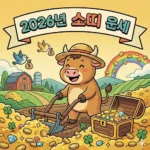 2026년 소띠 운세 완벽 분석! 재물운 대박 나는 달은? (병오년 필독 가이드)