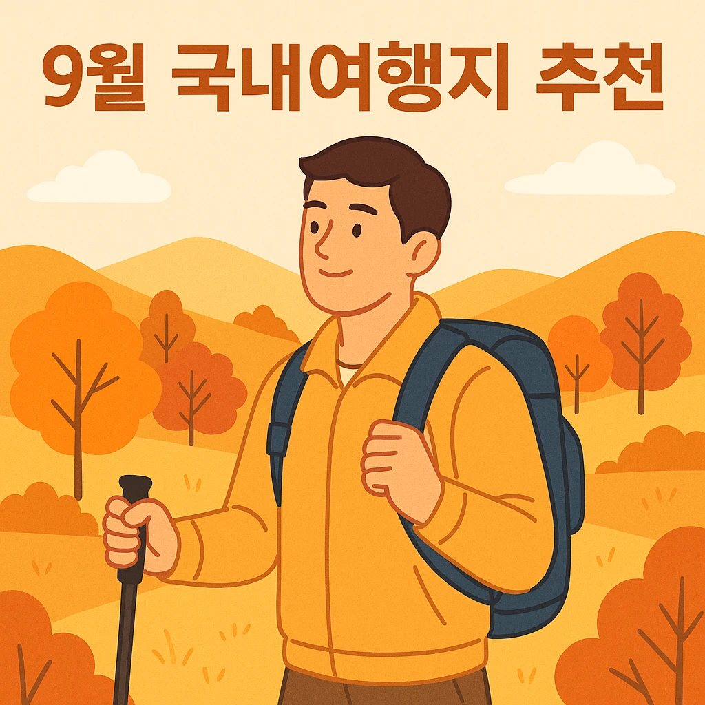 9월 국내여행지 추천