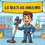 LG 청소기 AS 서비스센터 전화번호 및 수리 예약 홈페이지 https://www.lge.co.kr