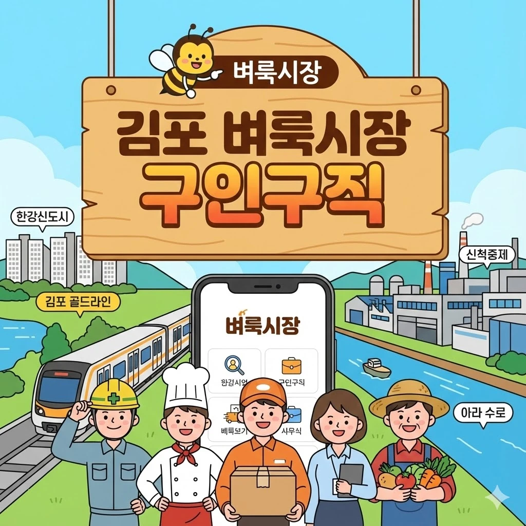 김포 벼룩시장 구인구직