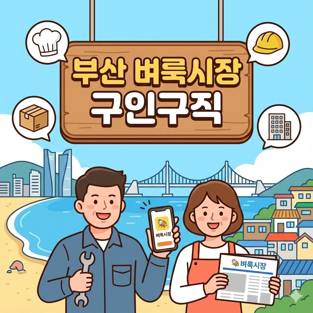 부산 벼룩시장 구인구직