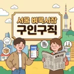 서울 벼룩시장 구인구직 홈페이지 및 지역별 맞춤 일자리 찾기