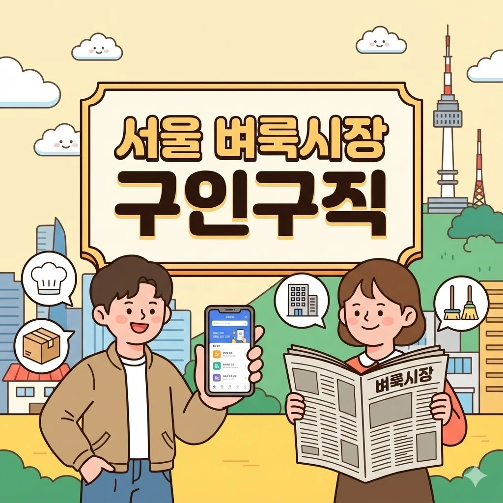 서울 벼룩시장 구인구직
