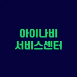 아이나비 서비스센터 AS접수 및 수리비용 안내 전화번호 홈페이지 https://www.inavi.com/CustCenter