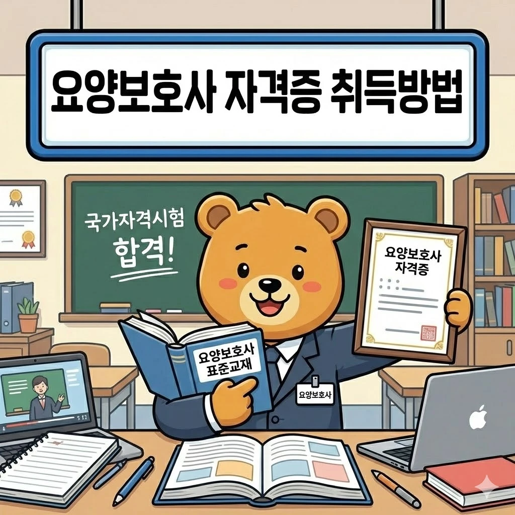 요양보호사 자격증 취득방법