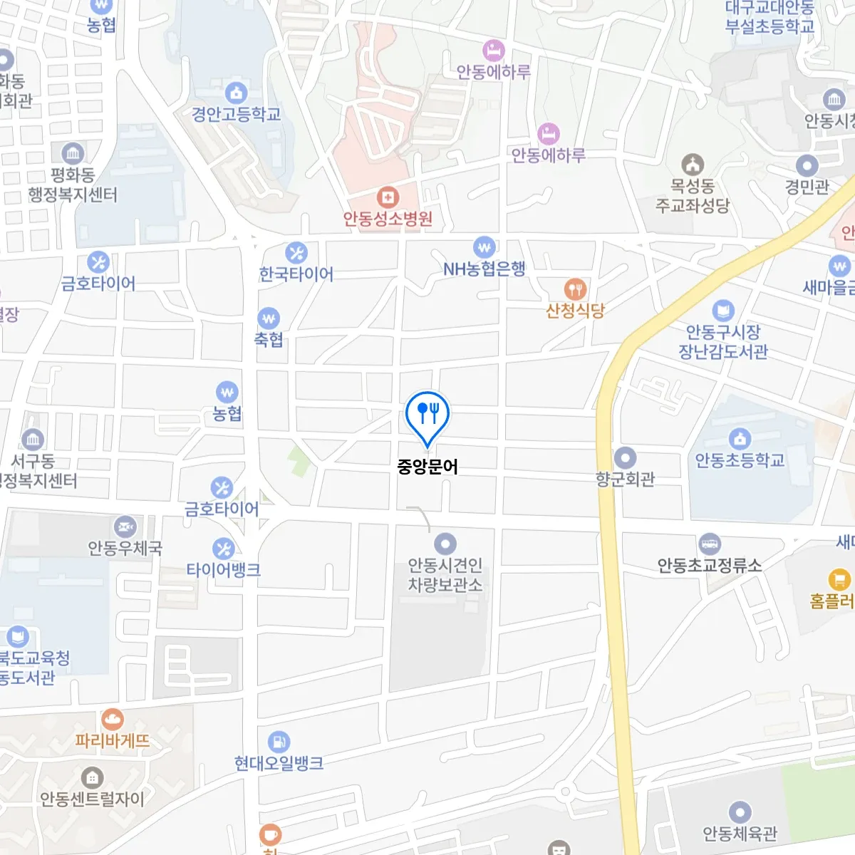 6시내고향 안동중앙신시장 문어