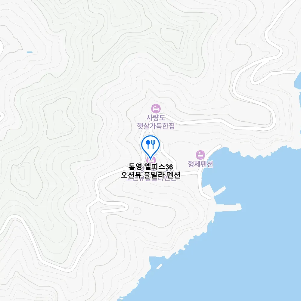 6시내고향 통영 사량도 펜션