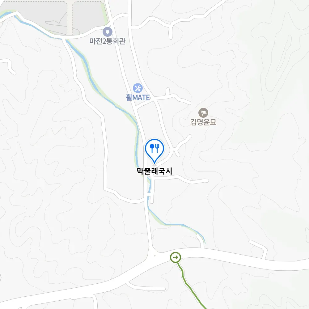 동네한바퀴 양주 도토리한상