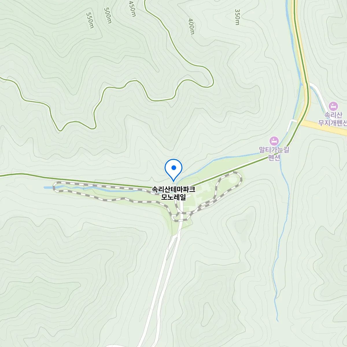 생생정보 보은 모노레일 체험